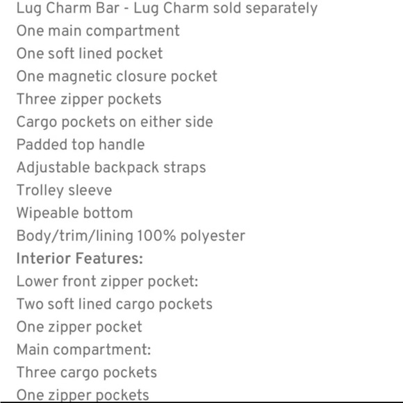 USED ONCE Lug Legacy Collection Puddle Jumper Backpack in Brushed Aquamarine 🎒 - Picture 12 of 12